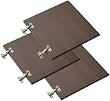 Frama Furniture(フラマファニチャー) 低ホルムアルデヒド オープンラック用扉3枚入り ブラウン KSS-0082BR Frama Furniture(フラマファニチャー) 低ホルムアルデヒド オープンラック用扉3枚入り ブラウン KSS-0082BR